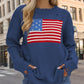 Cozy USA Boyfriend Distressed Sweater in 2 Colors