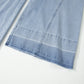 LaurenNichole Vintage Distressed Denim Wide-Legged Overall Jumpsuit