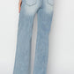 Washed High Rise Wide Leg Jeans (0 - 3X)