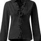 5 Elegant Ruffle V-Neck Blouse Shirt (S - 3X)