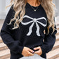 My Bow Elegant Sweater in 4 Colors