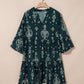 LaurenNichole Aura La'Vintage Floral Scallop Sleeve Mini Dress in 3 Colors  (S - 2X)