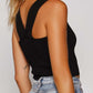 Square Neck Wide Strap Tank