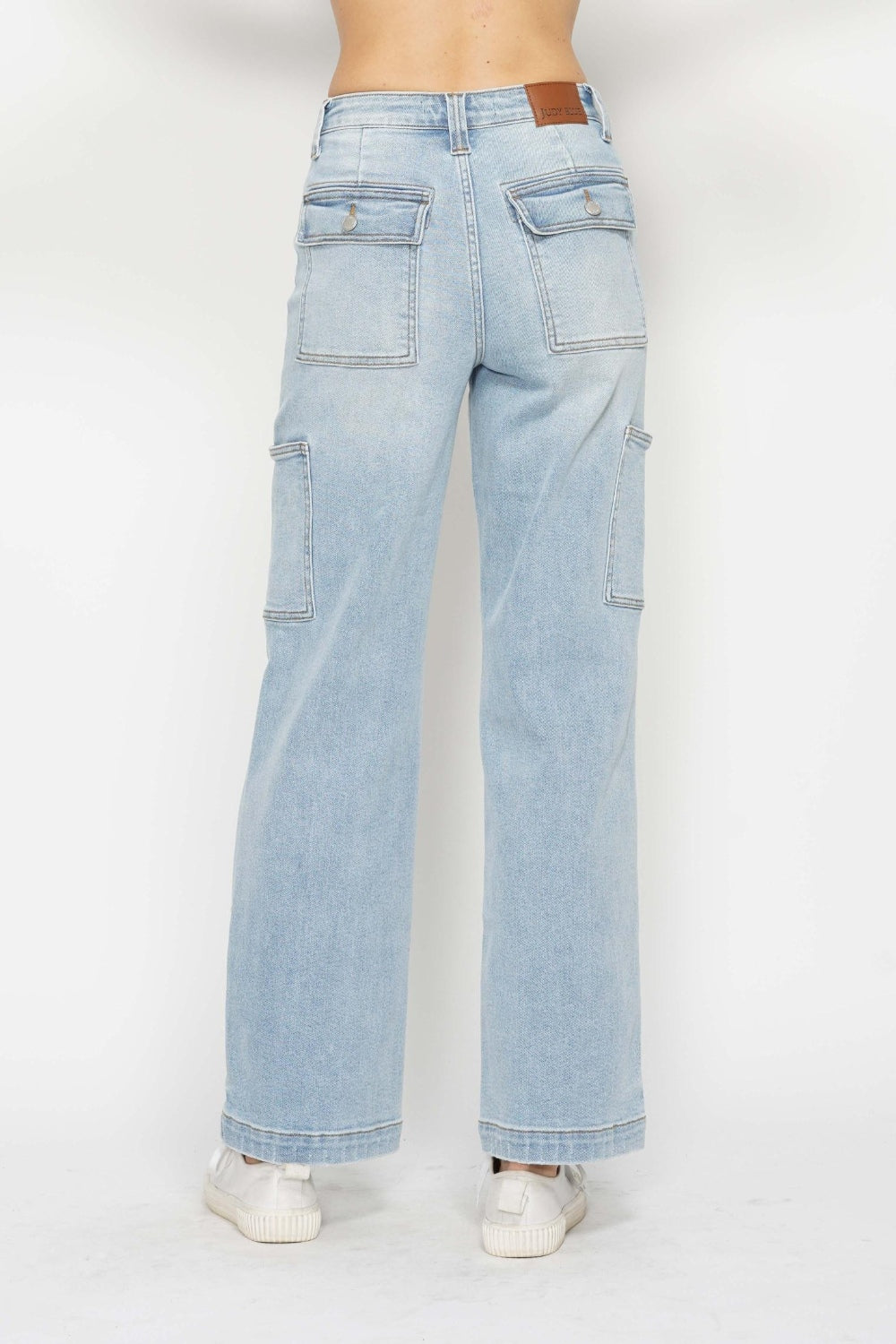 High Waist Straight Cargo Jeans (0 - 24W)