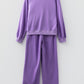 Winter Bright Relaxed Tailored 2-Piece Daydream Polo Sweatsuit