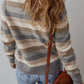 Chic Cozy Striped Grey Sweater in 2 Colors