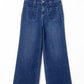 Sail Blue Wide Leg High Waist Jeans