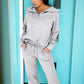 Polo Collared Zip-Up Fitted 2-Piece Daydream Sweatsuit — your polished cozy look from LaurenNichole