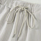 LaurenNichole Daydream Stripe Dolman Sleeve Polo & Drawstring Shorts Outfit — Pastel Casual 2-Piece Outfit (S–2X)