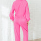 Cozy Activepologie Polo Sweatsuit with Tailored Sweatpants in 2 Colors