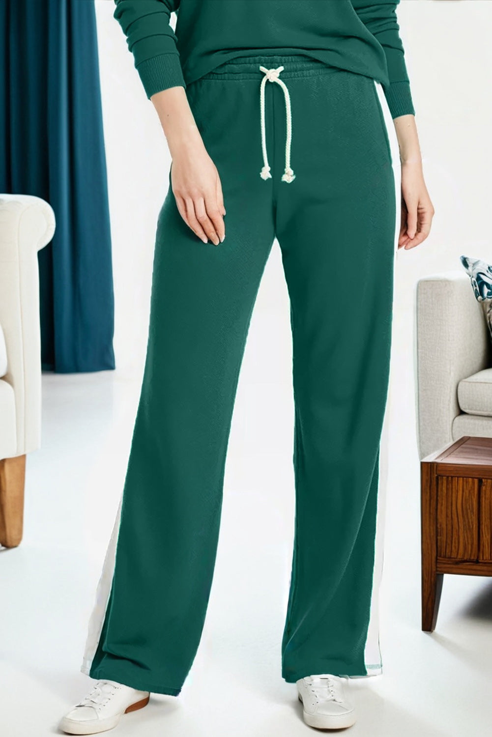 Varsity Green Oversized Comfy Sweatsuit