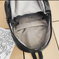 Vegan Leather Zip Backpack Bag. 4 Colors