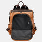 Classic Vegan Leather Backpack in 3 Colors