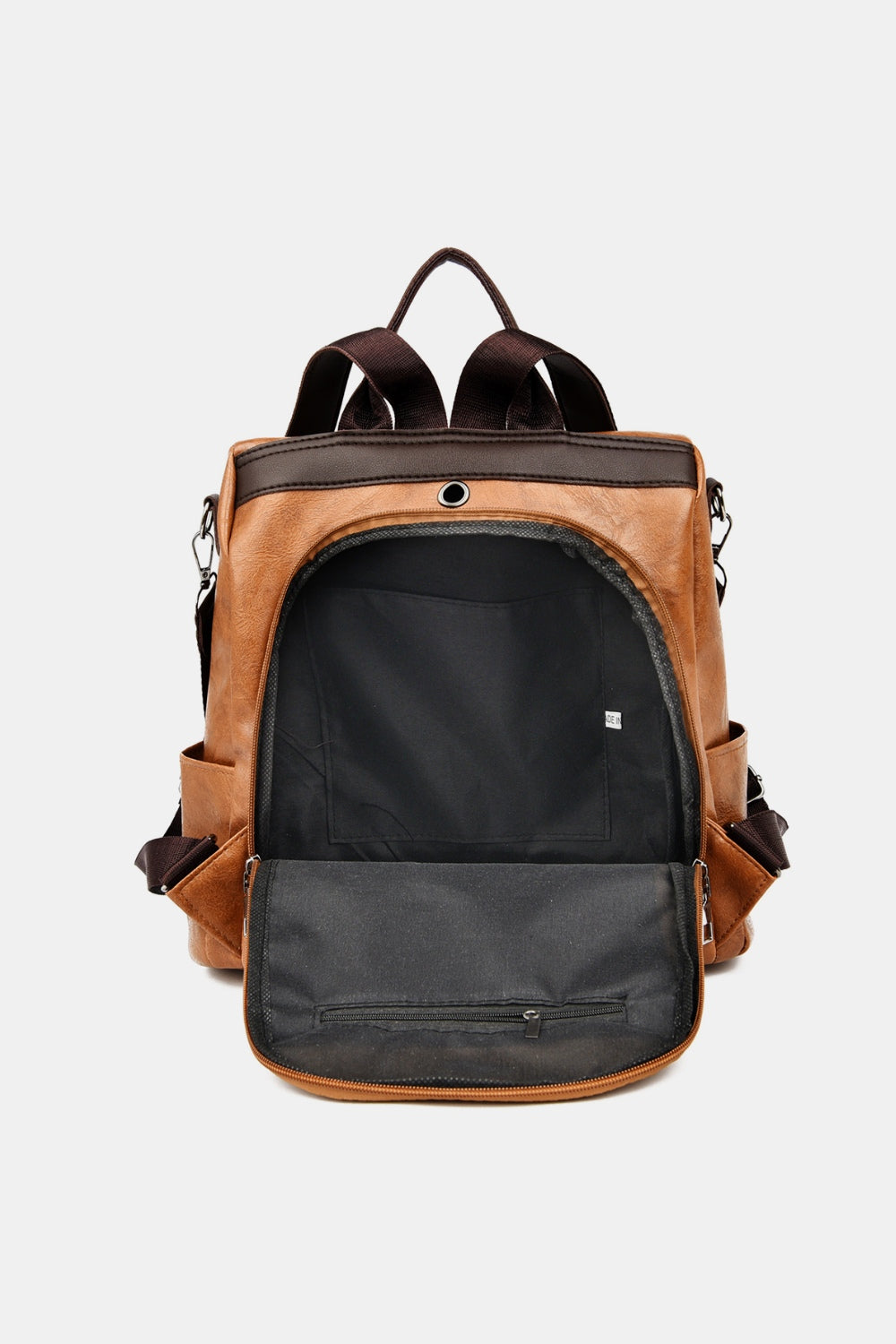 Classic Vegan Leather Backpack in 3 Colors