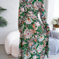 Classic Floral Tie Waist Midi Dress in 3 Colors