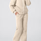 The Activepologie Comfy High Neck Zip-Up Jacket / Wide Legged Sweatsuit in 6 Colors (S - 2X)