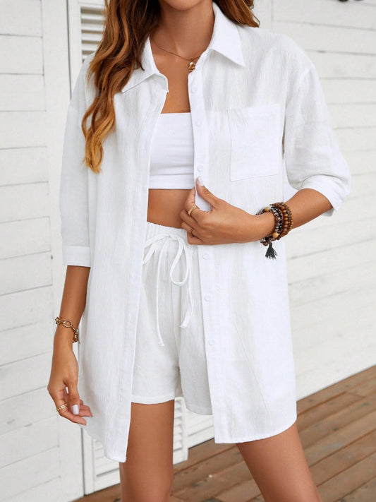 4 Button Up Shirt Outfit (S - 2X)