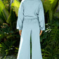 Cozy Plush Puff-Cuffed Sleeve Daydream Sweatsuit in 2 Colors