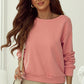 Elegant Bow Cut Out Sweatshirt in 4 Colors