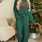 Cozy Ribbed Knit Christmas Outfits in 2 Colors