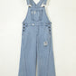 LaurenNichole Vintage Distressed Denim Wide-Legged Overall Jumpsuit