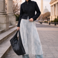 LaurenNichole Aura La’Vintage Chinese Knot Cropped Jacket – Chic Structured High Street Statement Coat
