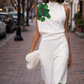 LaurenNichole La'Bond Noir Floral Draped Pant Outfit S- 2X