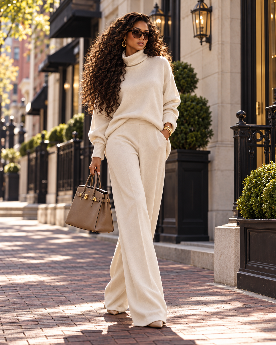 (TOP SELLING) Cozy Knit Turtleneck Sweater Outfits in 2 Styles 15 Colors