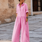 Aura La'Vintage Cottage Escape Plaid Wide-Leg Jumpsuit – 3 Colors (S–3X)