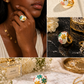 LaurenNichole Auré Chunky Gold Flower Ring – Tarnish-Free Statement Ring in 3 Sizes