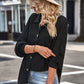 3 Waffle-Knit Collared Neck Shacket