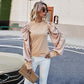 Ruched Lantern Sleeve Shirt - 3 Colors