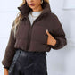 Cozy Cropped Puff Jacket ( 8 Colors)
