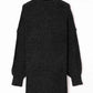 5 Woven Heather Longline Cardigan