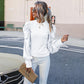 Ruched Lantern Sleeve Shirt - 3 Colors