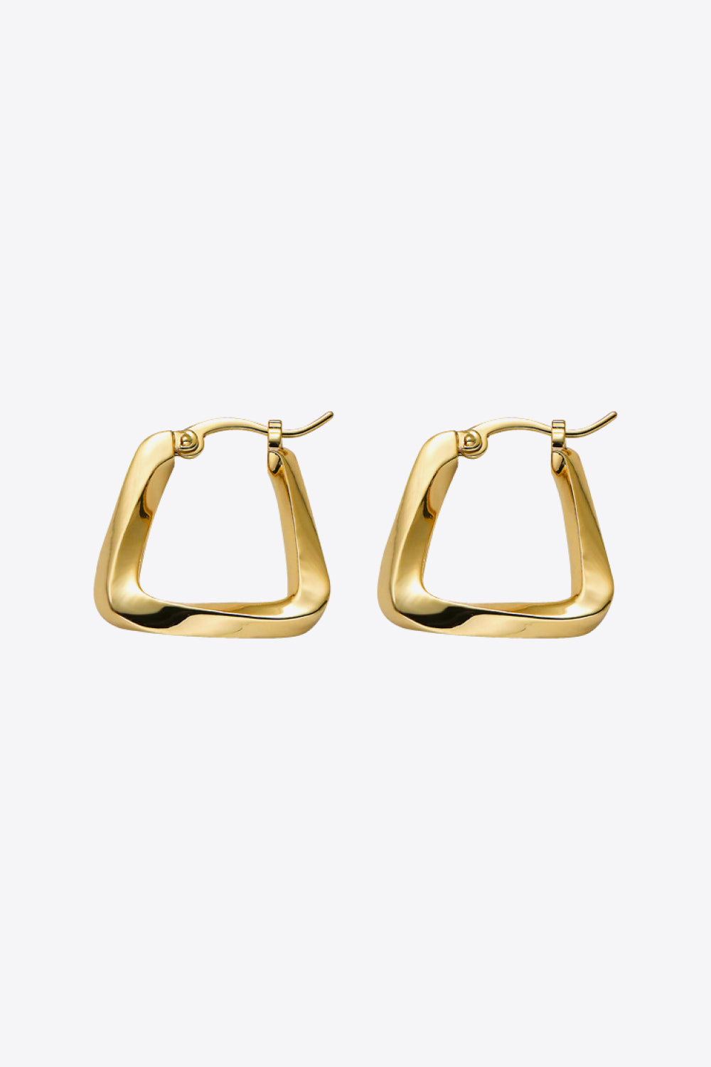 Luxurious 18K Gold Plated Geometric Earrings