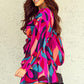 Chic Surplice Tie Waist Dress