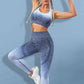 Chic Gradient Athleisure Tank Outfit