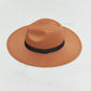 Classy Tan Fedora Hat