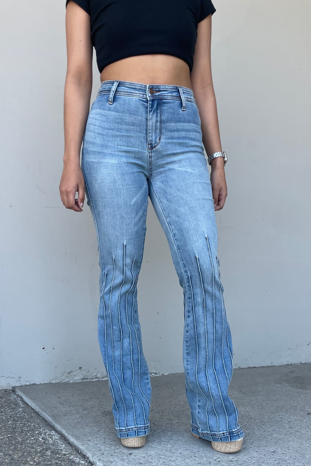 Classy Chic High Waisted Bootcut Jeans ( 0 - 24W )