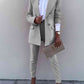 7 Lapel Collared Women's Suit (S - 2X)