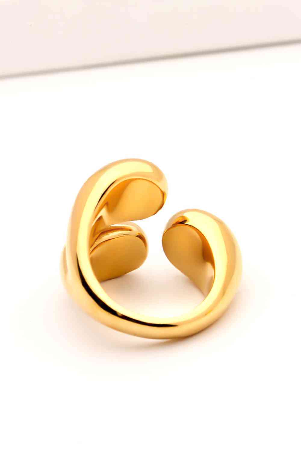 Elegant Chunky 18K Gold Plated Ring