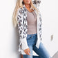 Comfy White Cheetah Cardigan