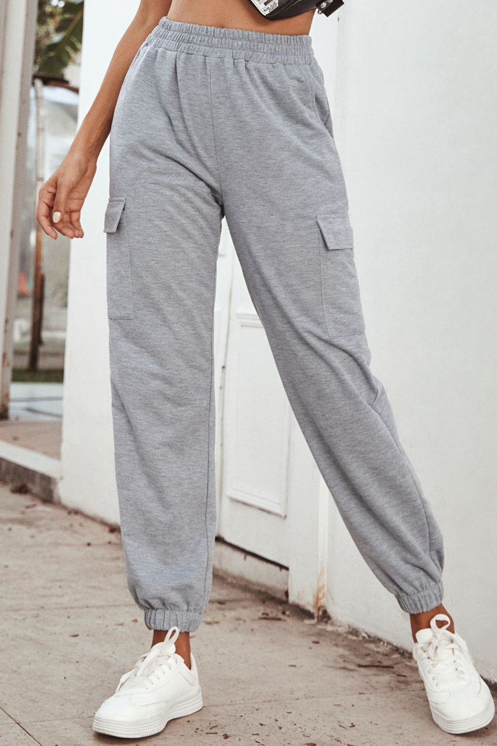 Comfy Casual Grey Sweatpants