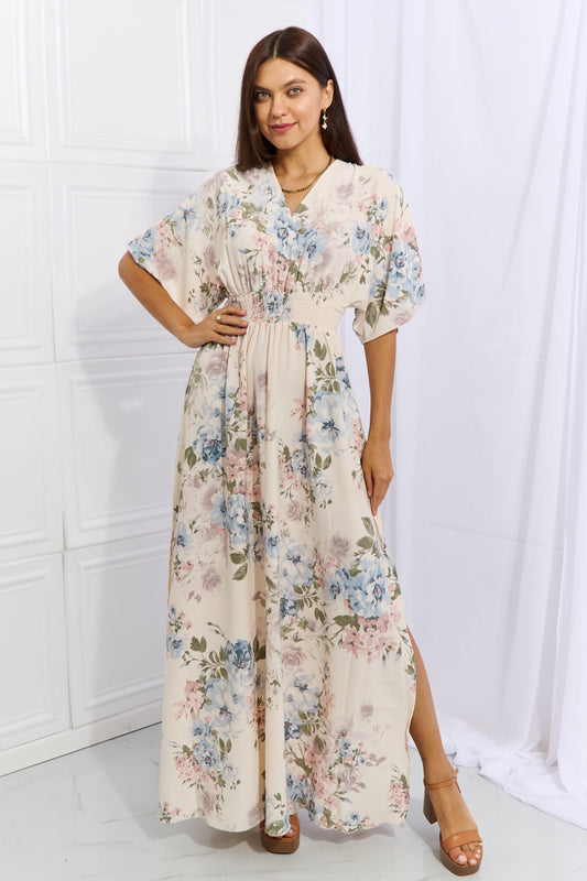 Classy Elegant Floral Maxi Dress