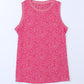 Dot Tunic Tank Shirt ( S - 2X / 5 Colors )