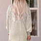 5 Woven Heather Longline Cardigan