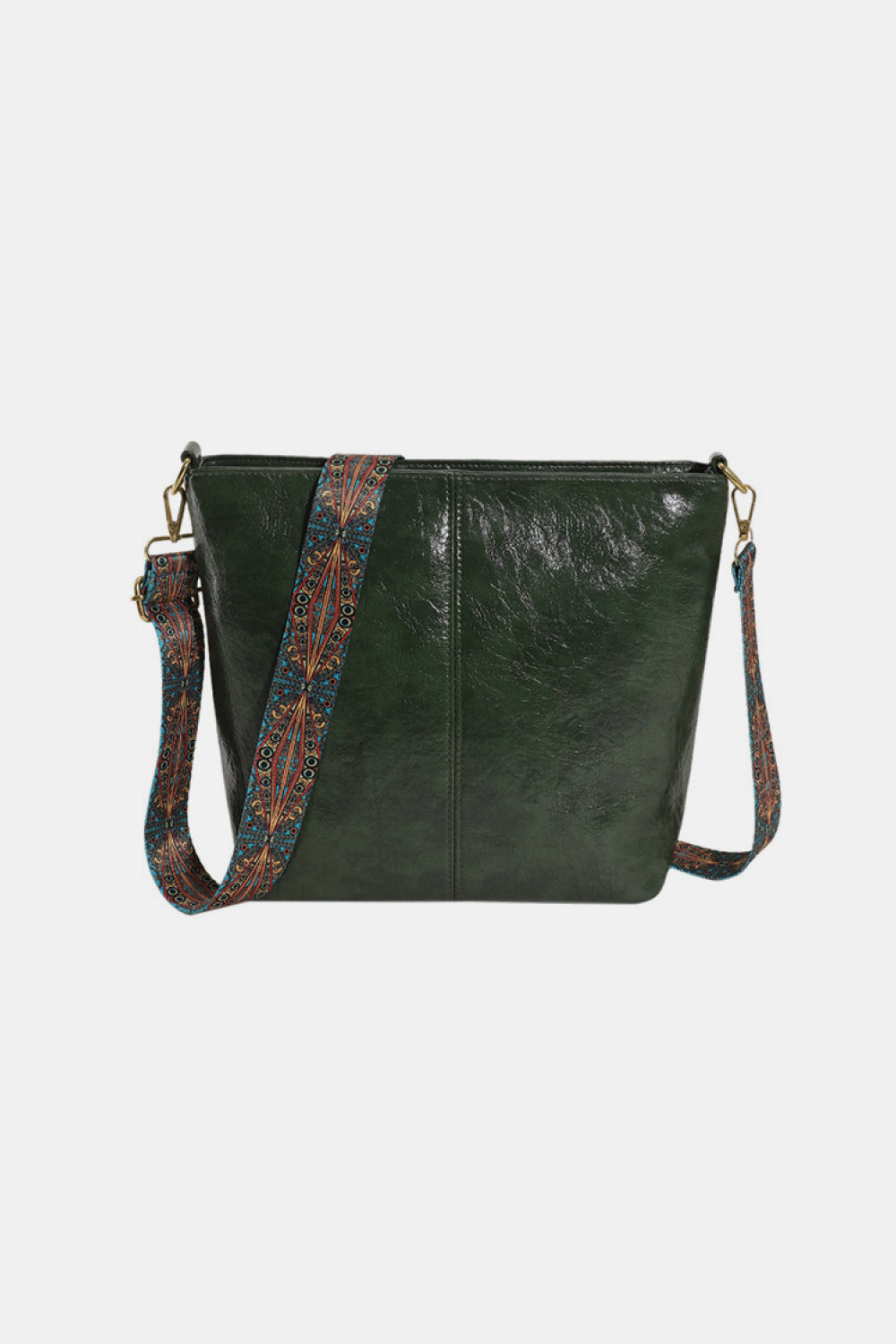 Vegan Leather Shoulder Handbag ( 3 Colors )