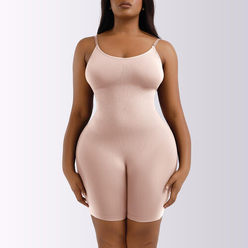 3 Spaghetti Strap Body Shaper Romper