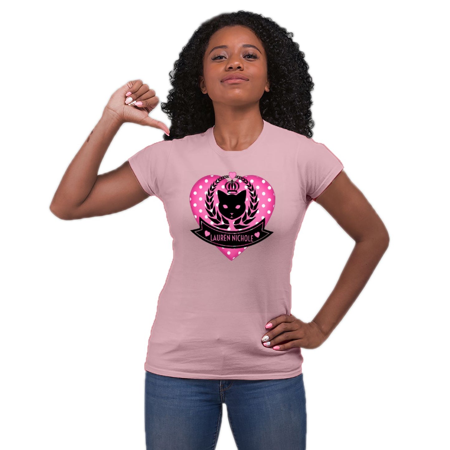 LaurenNichole Women's Cotton T-shirt (up to 3X)